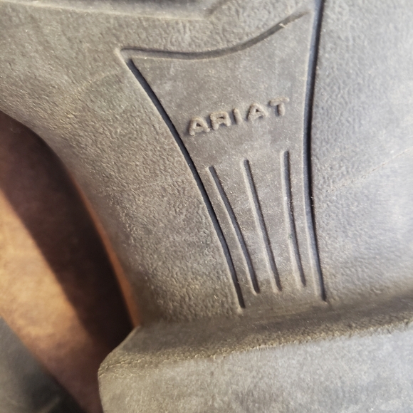 Ariat Men's Distressed Camo Sport Patriot Western Boots Broad Square Toe Size 6. - Picture 9 of 15